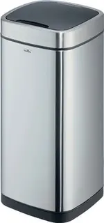 Abfallsammler NO TOUCH 35L 35l H690mm VA/Ku.metallic silber DURABLE