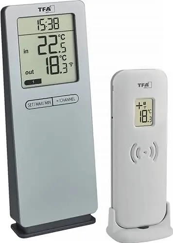 Funkthermometer LOGOneo in.b.+50GradC/au ß.-40GradC b.+60GradC H155xB64xT46mm Ku.