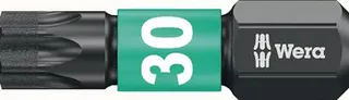 Bit 867/1 IMP DC T30 L.25mm 1/4 Zoll C6,3 Impaktor,DC Box m.10 Bits WERA