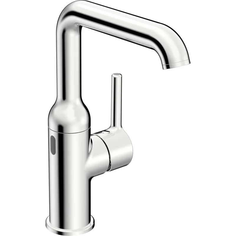 EHM Waschtisch-Batt. HANSAVANTIS Style 5465 230/9 V, Bluetooth Ausld. 147 mm chr