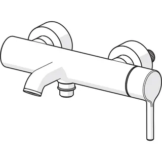 EHM Wafü und Brausebatt. HANSAVANTIS Style 5444 Ausld. 168 mm chr – Bild 3