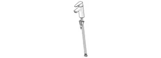 EHM Waschtisch-Batt. HANSAVANTIS 5242 Ausld. 109 mm chr – Bild 3