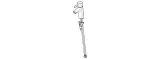 EHM Waschtisch-Batt. HANSAVANTIS 5242 Ausld. 109 mm chr Pinhebel – Bild 3