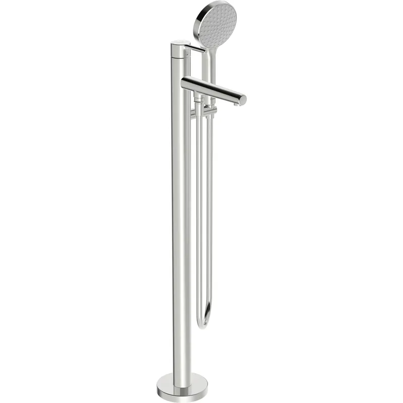 EHM Badebatt. bodenst. HANSAVANTIS Style 5483 Ausld. 209 mm chr