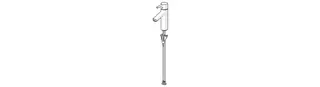 EHM Waschtisch-Batt. HANSAVANTIS XL 5237 Ausld. 114 mm chr Pinhebel – Bild 3
