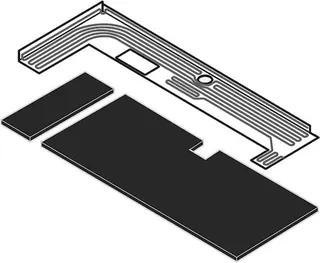 Begleitheizung zu Kondensatwanne für 4-8 kW DAIKIN Altherma 3 Serie