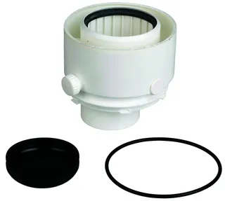 Daikin Reduzier-Prüfadapter Doppelwandig, DN 60/100 auf DN 80/125 – Bild 2