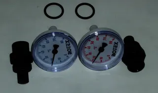 Thermometer-Set 0-80 für Verteiler DAIKIN Fußbodenheizung