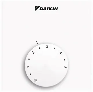 DAIKIN Raumregler Draht 230 V Für Heizen oder Kühlen,flache Ausführung
