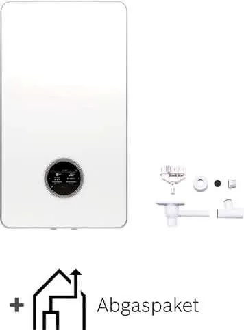BOSCH Gas-Badewanne-Pluspaket BOPA PL GC78C-005 GC7800iW 20/30 C 23, Abgas C33x rot