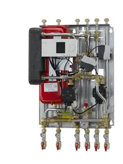 Danfoss Hausstation VX Solo II HWS, 1 HE:20kW, ECL310/A347, STW