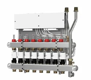 Danfoss Heizkreisverteiler Typ SGCi 8 Heizkreisen u, Icon Hauptregler 24V