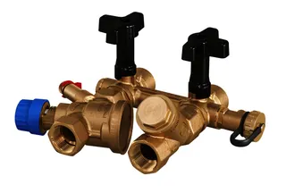 Danfoss AB-QM 4,0 Flexo 80 DN15LF Anschluss-Set DN15LF, 20-200l/h – Bild 2