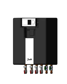 Danfoss Hausstation Akva Lux II Se, 2 PWH:55kW, direkt HE:20kW, ECL310/A230 – Bild 2