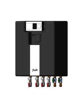 Danfoss Hausstation Akva Lux II Se, 2 PWH:55kW, direkt HE:20kW, ECL310/A230 – Bild 4