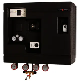 Danfoss Hausstation Compact 28 VX-FI, 3 AVQM, 65 kW, ECL310/A237 – Bild 2