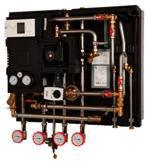 Danfoss Hausstation Compact 28 VX-FI, 2 HWP, AVQM, 56 kW, ECL310/A237 – Bild 2