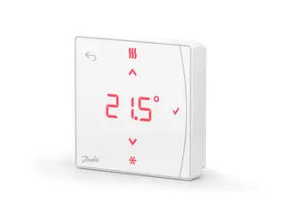 Danfoss Icon2 Zigbee Raumthermostat mit Display, 5-35C, Frostschutzfunktion