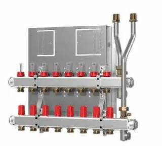 Danfoss Heizkreisverteiler Typ SG mit 4 Heizkreisen