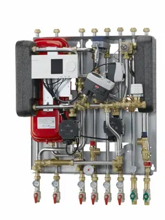 Danfoss Hausstation Akva Lux II VX H2WP H2W1, HE:30kW, PWH:35kW, 2xSTW, A260