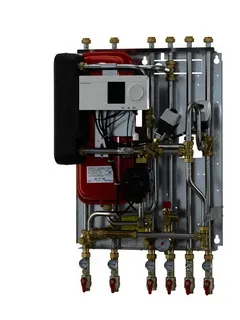 Danfoss Hausstation VX Solo II HWP, 1 HE:20kW, ECL310/A347, STW