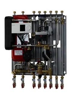 Danfoss Hausstation VX Solo II H2WP, 2 HE:30kW, ECL310/A260, STW