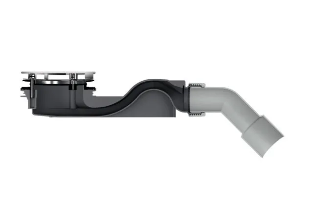 ZUB Duschwanne Duschfläche Ab-ÜL BetteSolid 30 cashmere Antirutsch Pro