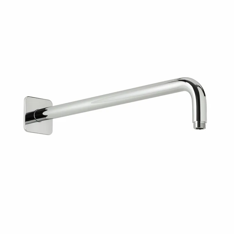 LIVING SPA Wandarm 420mm 70 soft gewinkelt Chrom