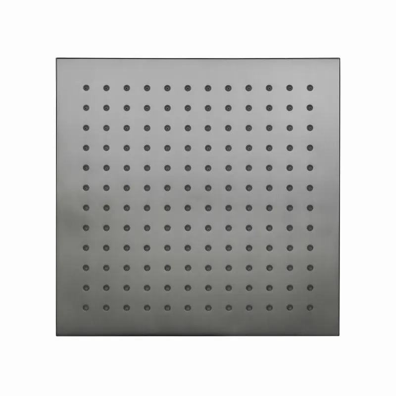 LIVING SPA Slim-Regenbrause 250x250mm Edelstahlfinish