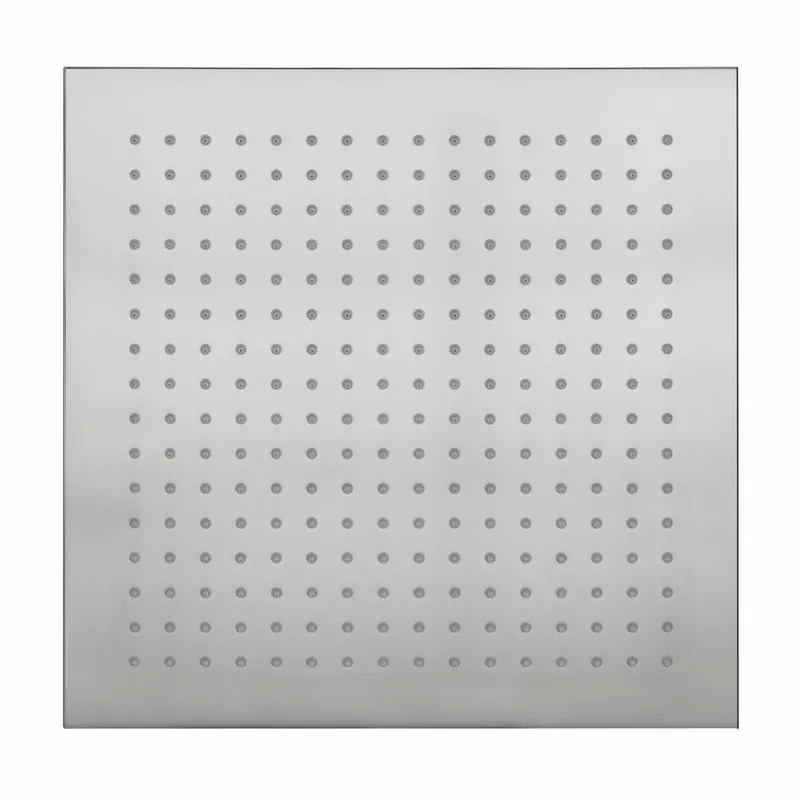 LIVING SPA Slim-Regenbrause 300x300mm Edelstahlfinish