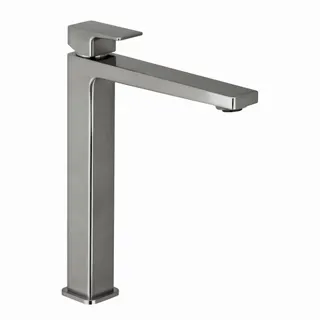 CEO iX-finish Waschtisch-Einlochbatterie XL-Size Schaft o Ablauf Edelstahlfinish