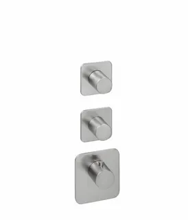 LOGIC XL 2 TA-Farbset 3 Blenden soft 3 Griffe rund Edelstahlfinish