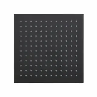 LIVING SPA Slim-Regenbrause 250x250mm Schwarz matt