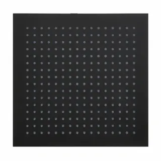 LIVING SPA Slim-Regenbrause 300x300mm Schwarz matt