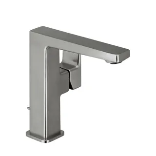 CEO iX-finish Waschtisch-EHM L-Size Griff seitl. mit Ablauf Edelstahlfinish