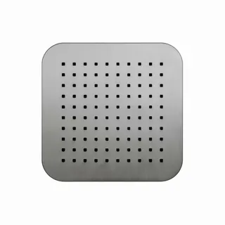 LIVING SPA Regenbrause 220x220mm soft Edelstahlfinish