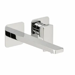 CEO Waschtisch-Wandbatterie Farbset 210mm 2 Blenden Chrom