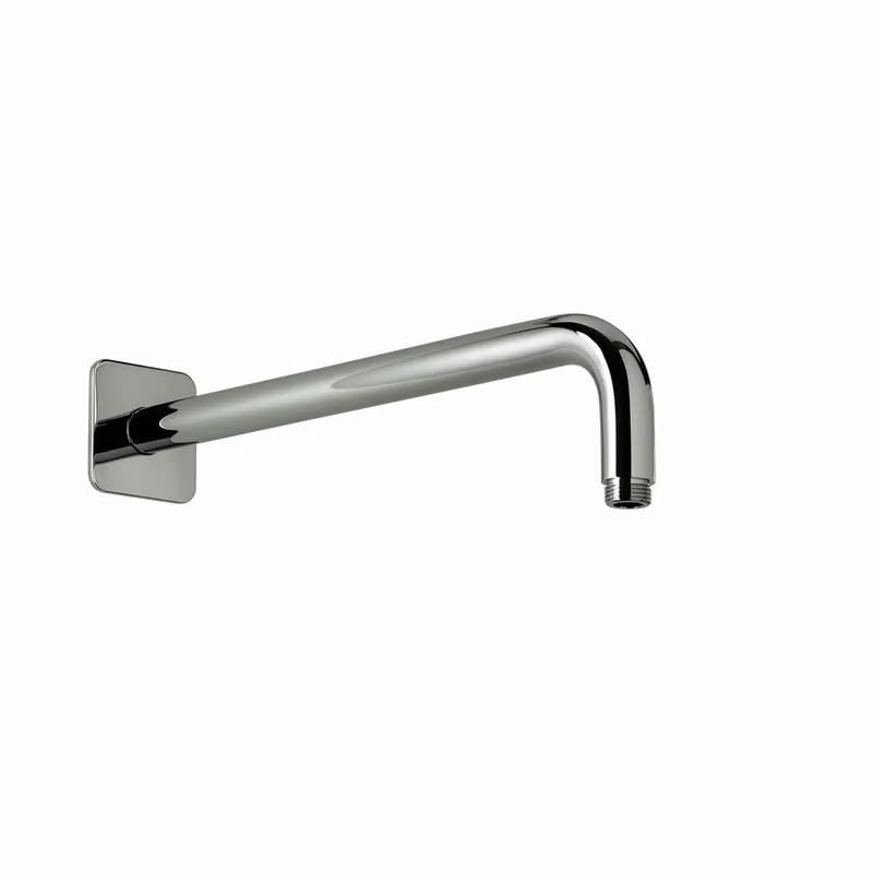 LIVING SPA Wandarm 350mm 70 soft gewinkelt Chrom
