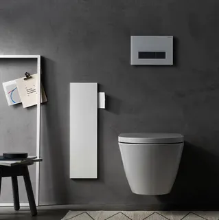 Emco WC-Modul asis pure 51409 Unterputz, Anschlag rechts 600mm schw – Bild 2