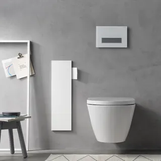 Emco WC-Modul asis pure 51309 Unterputz, Anschlag rechts 600mm alpin-weiss – Bild 3