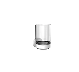 Emco Glashalter round 13900 Glasteil satiniert weiss