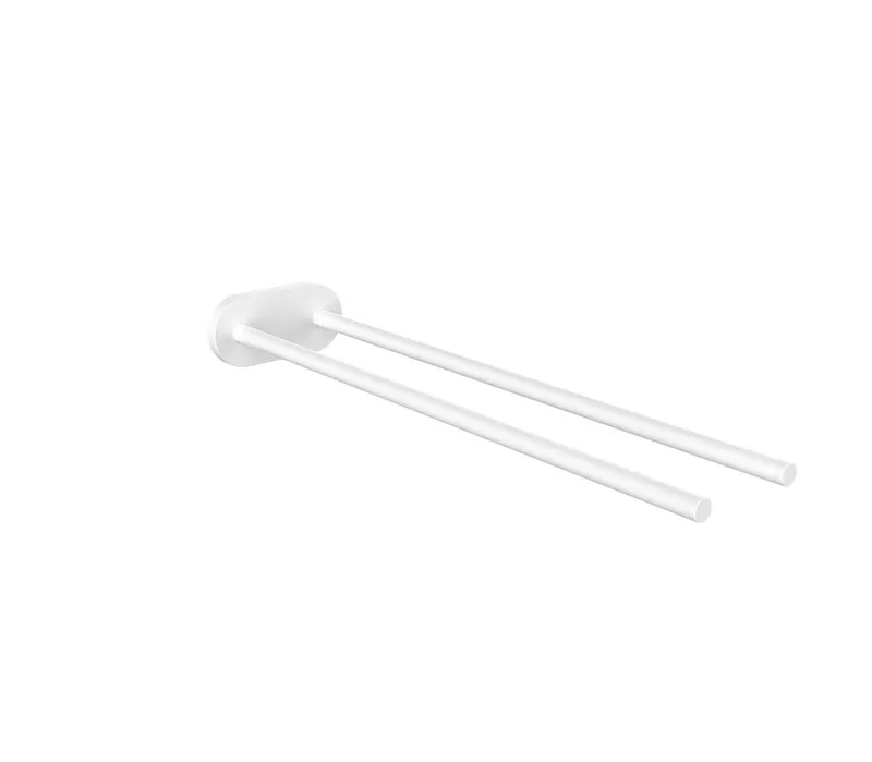 Emco Handtuchhalter round 13940 2armig 400 mm weiss