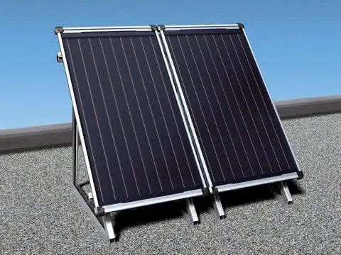 BOSCH Solar-Paket JUPA SO411, Flachdach 2 x FCC220-2V, bauseitige Befestigung