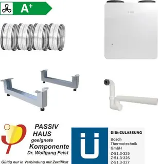 BOSCH Wohnungslüftungspaket BOPA VE3 V5001 C 260, Bodenkonsolen-Set