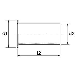 AIPS VSH Super Stützhülse d18 x 1,0 MS – Bild 2