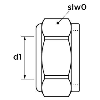 AIPS VSH Super Überwurfmutter d10 (DN8) I MS – Bild 2