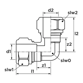 AIPS VSH Super Winkel d10 I/I 90Gr MS – Bild 2