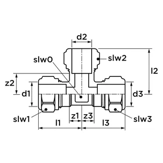 AIPS VSH Super T-Stück d35 I/I/I MS – Bild 2