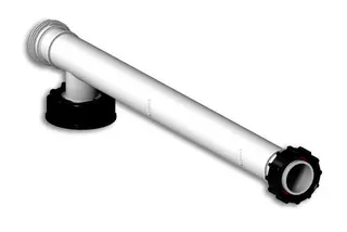 Roth T-Füllrohr Füllstar L:700mm kpl. Düse d:12mm/schwarz/Batt.-T 2500+3000L