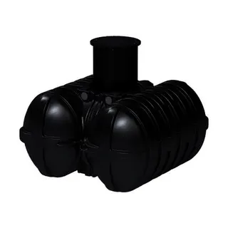 Roth Grundbehälter Twinbloc/5000 Liter inklusive Schacht und Deckel